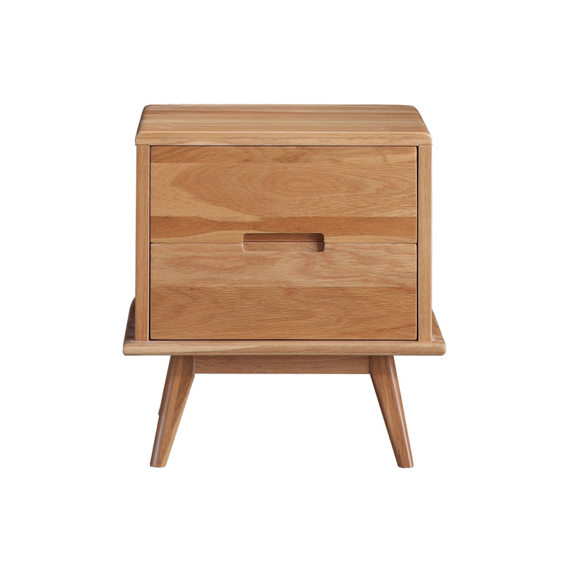 Quercus Bedside Tabula cum Shelf