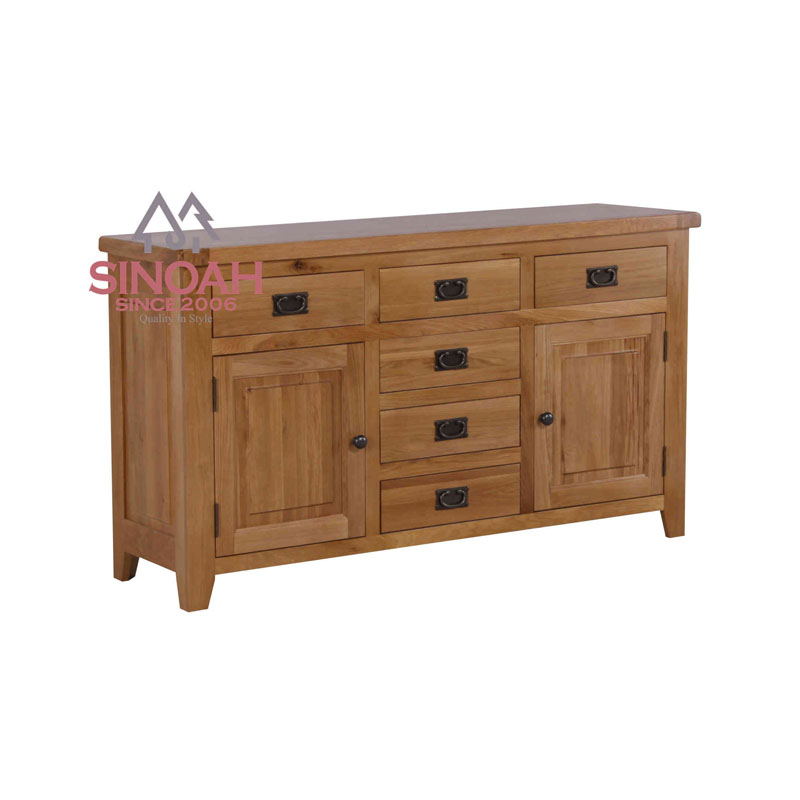 Rusticus Quercus II Porta VI Drawer Sideboard