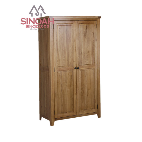 Rusticus Quercus Duo Porta Wardrobe