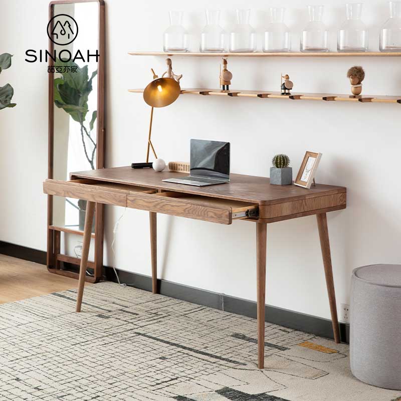 Solidum lignum Desk Dark Color